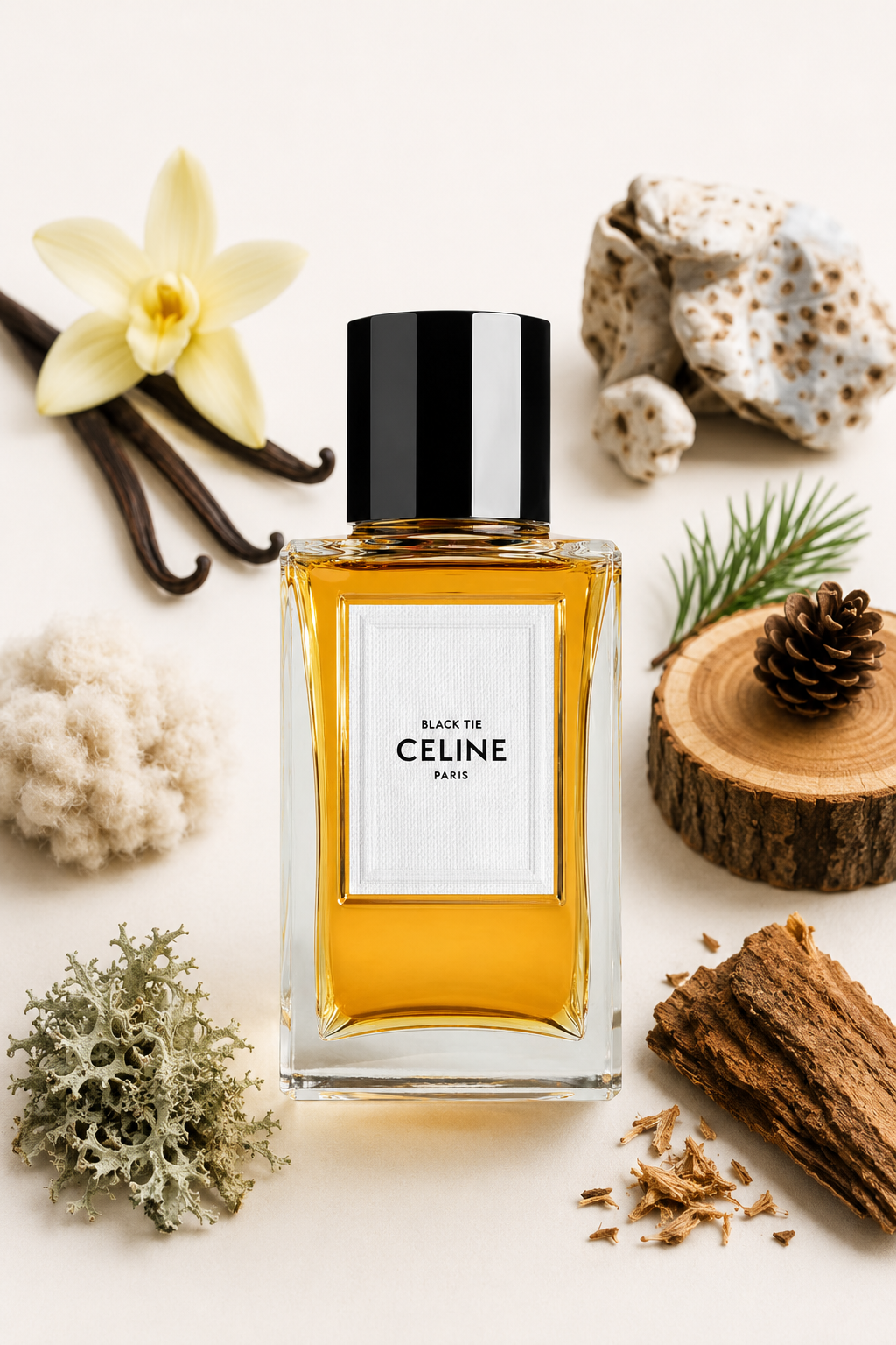 Celine Black Tie