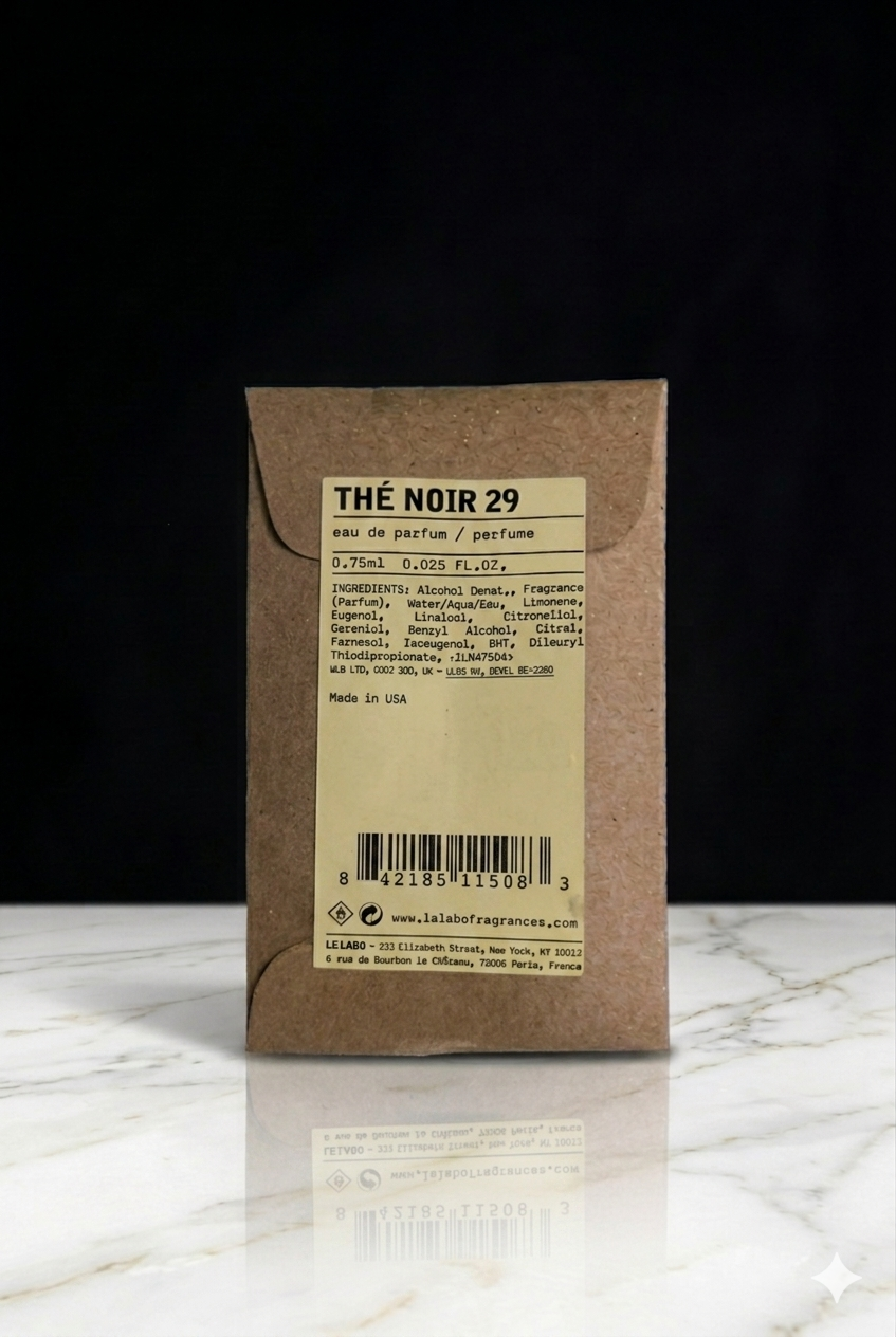 Le Labo The Noir 29 Official Sample