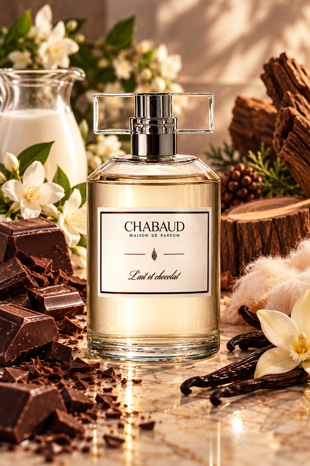 Chabaud Maison de Parfum Lait et Chocolat
